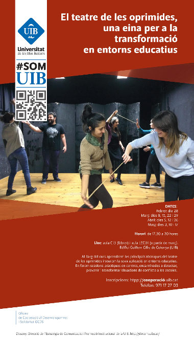cartell teatre de les oprimides
