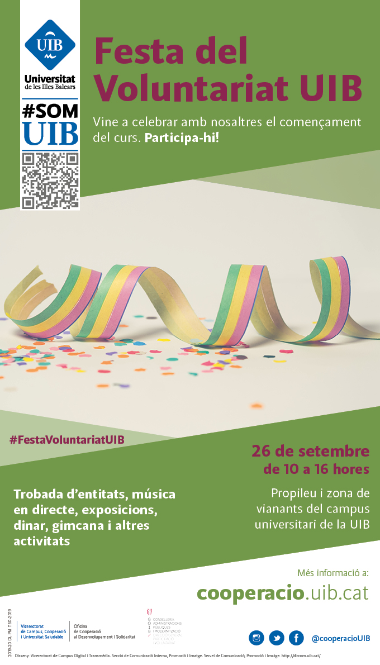 Cartell festa de voluntariat