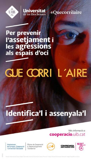 Cartell que corri l'aire